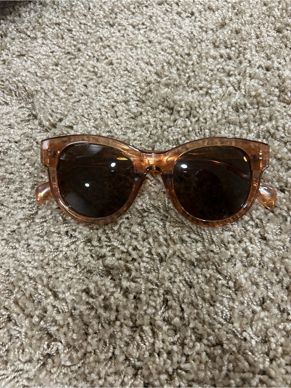 Foster Grant Amber Round Sunglasses